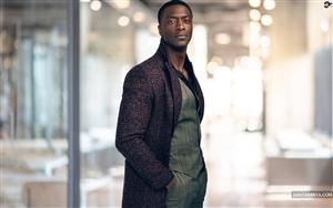 Aldis Hodge - an American actor poses in a cool way